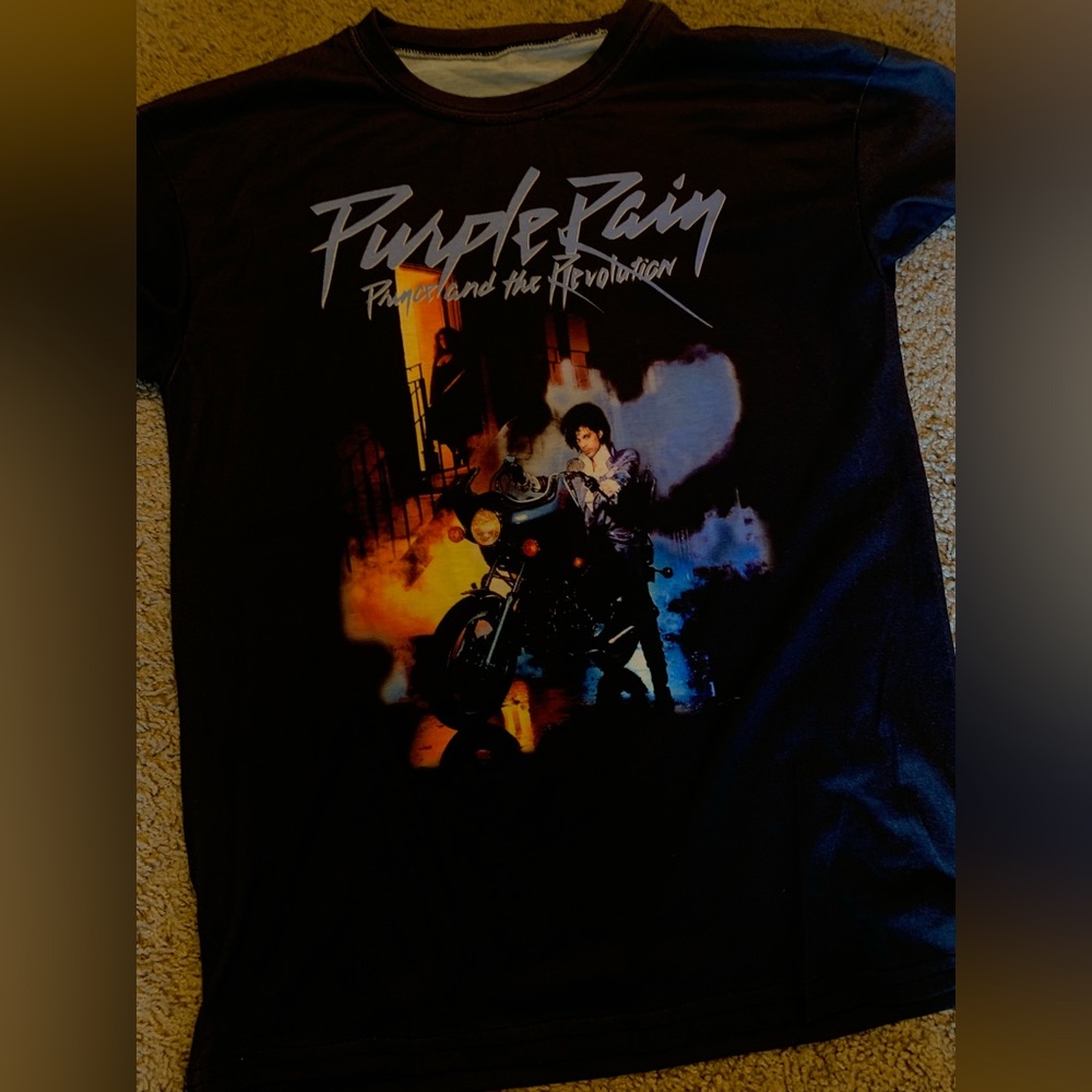 Prince purple rain shirt